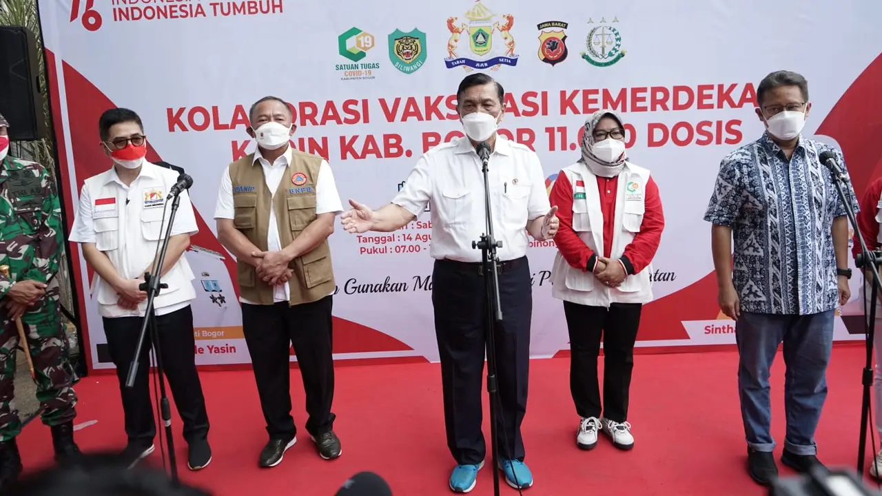 Menteri Koordinator Bidang Kemaritiman dan Investasi Luhut Binsar Pandjaitan