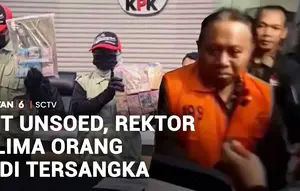 Terjaring OTT KPK, Rektor Unsoed Langsung Ditahan Bersama Lima Tersangka Lain