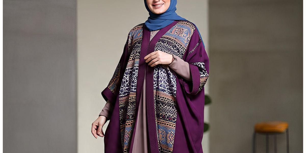 Ilustrasi Model Kaftan Abaya