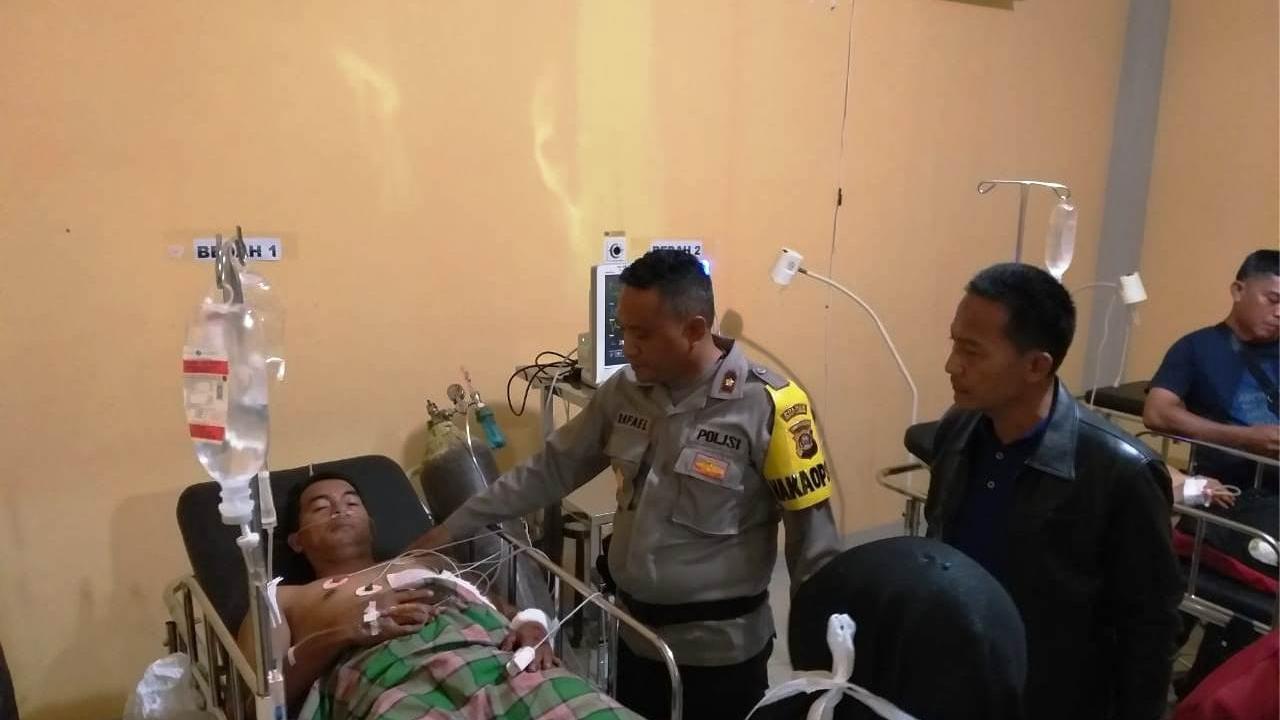 Ratusan Polisi Amankan Kabupaten Empat Lawang Pasca Diserang Warga