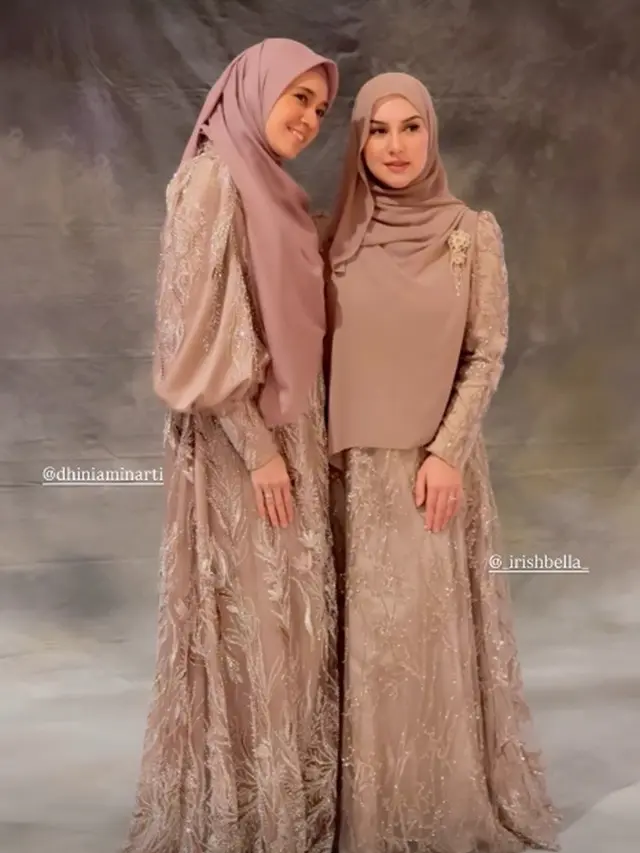 Potret Dhini Aminarti dan Irish Bella Jadi Bridesmaid Clara Shinta