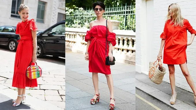 Padu Padankan Outfit Merah untuk Meriahkan Imlek