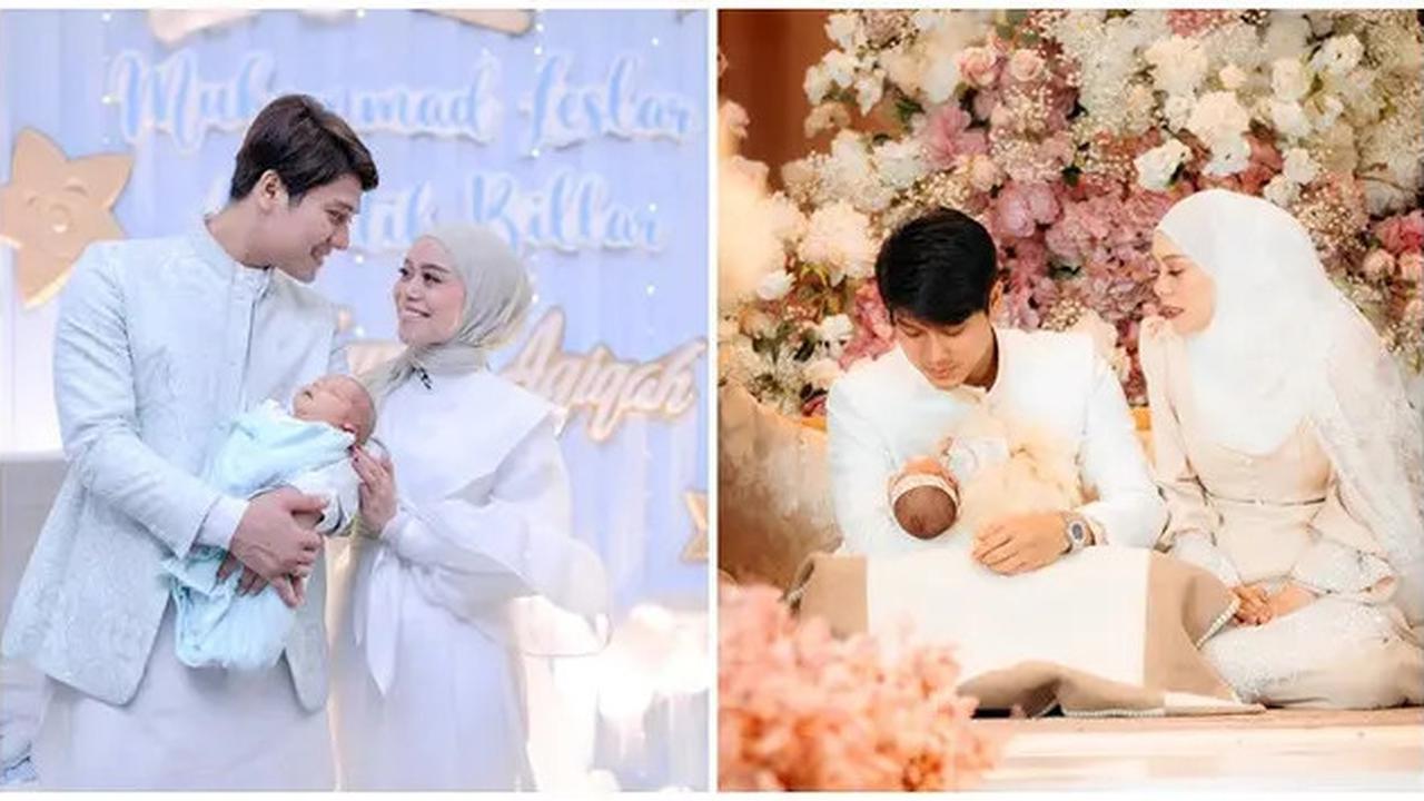 6 Potret Beda Penampilan Lesti Kejora di Akikah Anak Pertama dan Kedua, Memesona