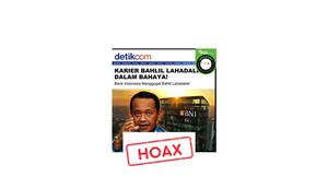 Cek fakta artikel Bank Indonesia menggugat Bahlil Lahadalia