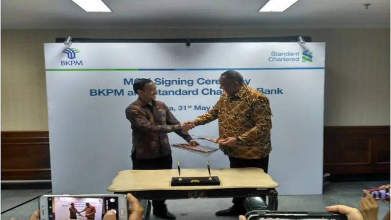 MoU BKPM dengan Standard Chartered