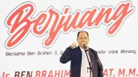 Deklarasi Relawan, Ben Brahim Beberkan Program Pro-Rakyat