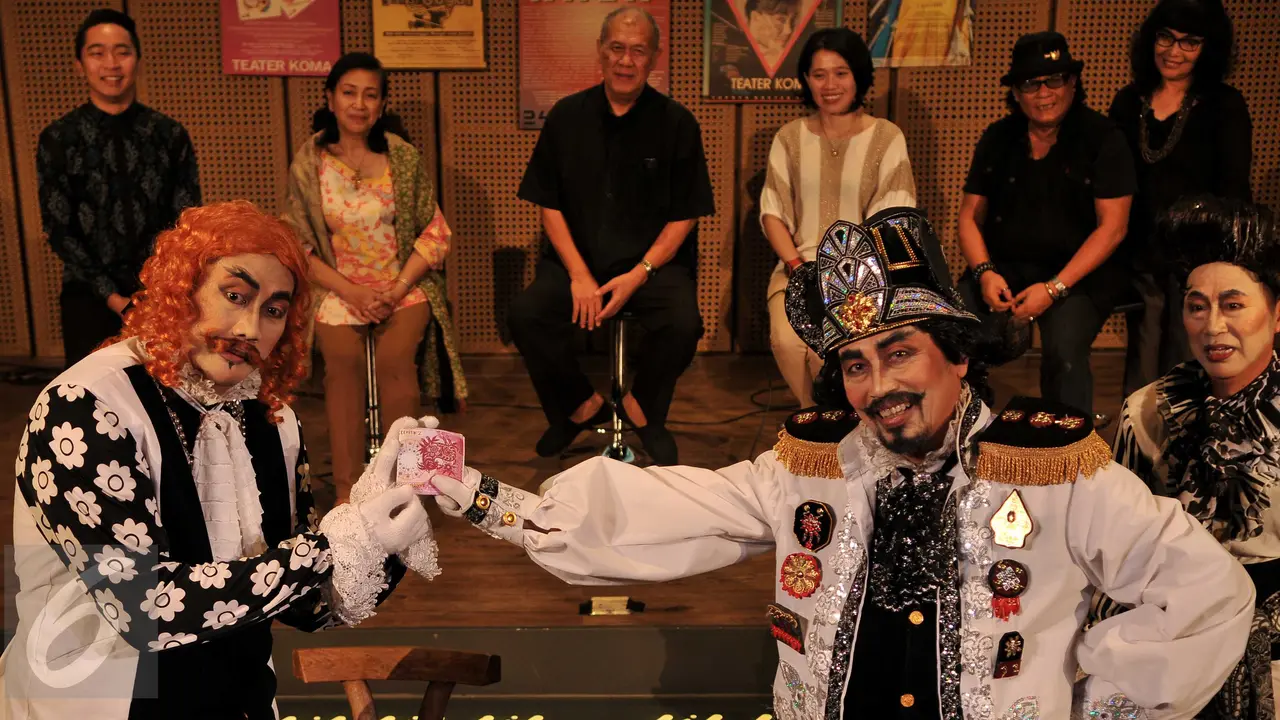 Teater Koma Siap Tampilkan Naskah Rusia dengan Konsep Wayang