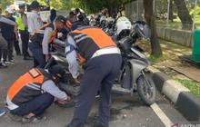 Penertiban Parkir Liar Jakarta Barat: Puluhan Motor Ditindak di Puri Kembangan