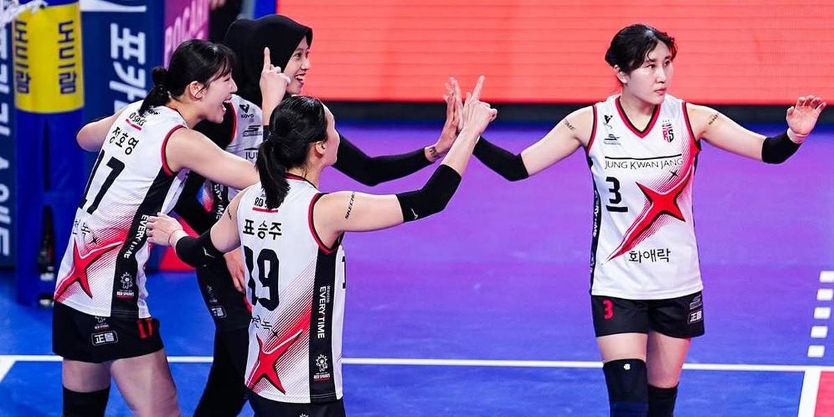 Hasil Korean V League 2024/25: Megawati On Fire, Red Sparks Sikat Juara Bertahan & Ukir Rekor Baru!