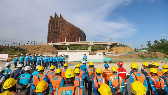 Gelar Apel Siaga, PLN All Out Sukseskan Upacara HUT RI-79 di IKN Sabtu Esok
