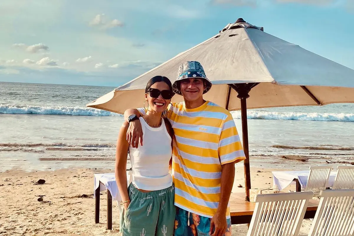 Syuting Sinetron Bareng, Ini 6 Momen Vino G Bastian dan Marsha Timothy di Bali