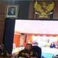 Kejari Sumber Kabupaten Cirebon memberi keterangan pers terkait penetapan Nurhayati pelapor korupsi Kepala Desa Citemu yang malah jadi tersangka. Foto (Istimewa)