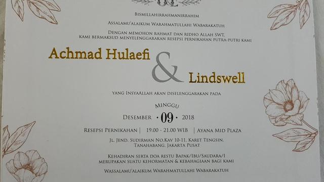 Kata Kata Undangan Pernikahan Islami Dan Kata Mutiara Indah Dilengkapi Dengan Contoh Hot Liputan6 Com