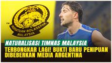 Terbongkar Lagi, Media Argentina Spill Bukti Baru Penipuan Naturalisasi Timnas Malaysia