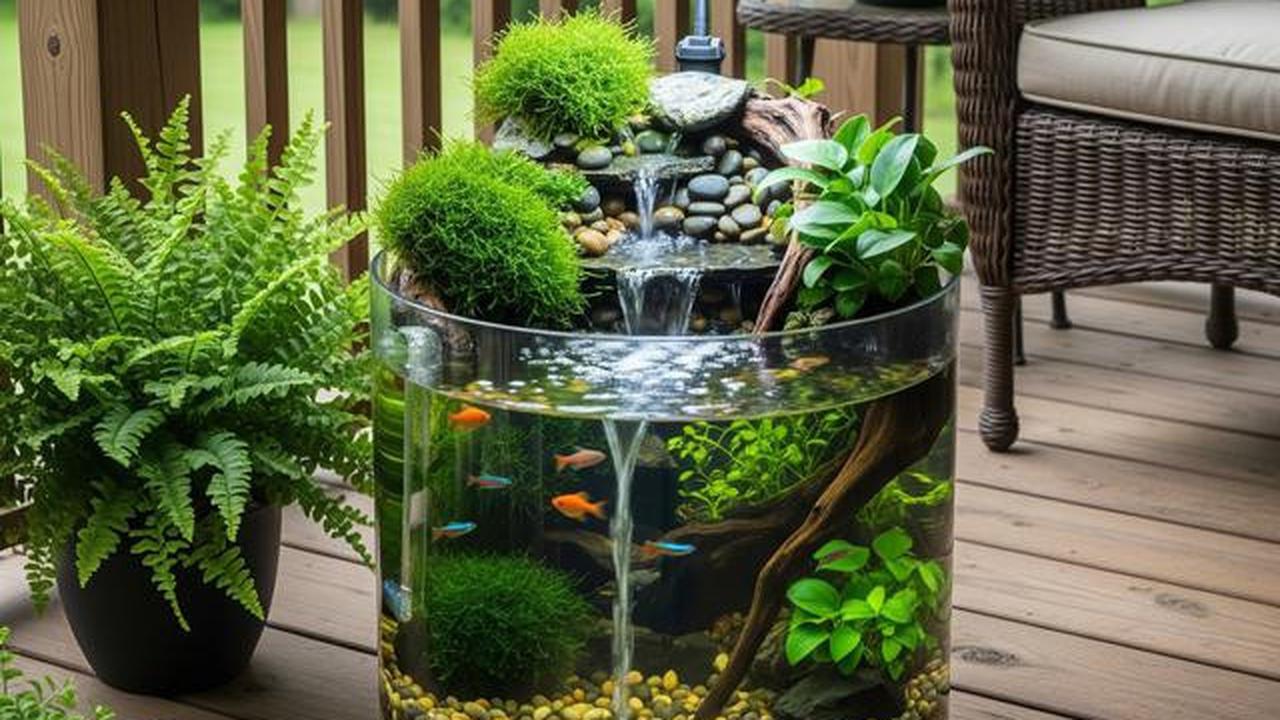 10 Desain Akuarium dari Galon Bekas, Bisa Percantik Teras Rumah