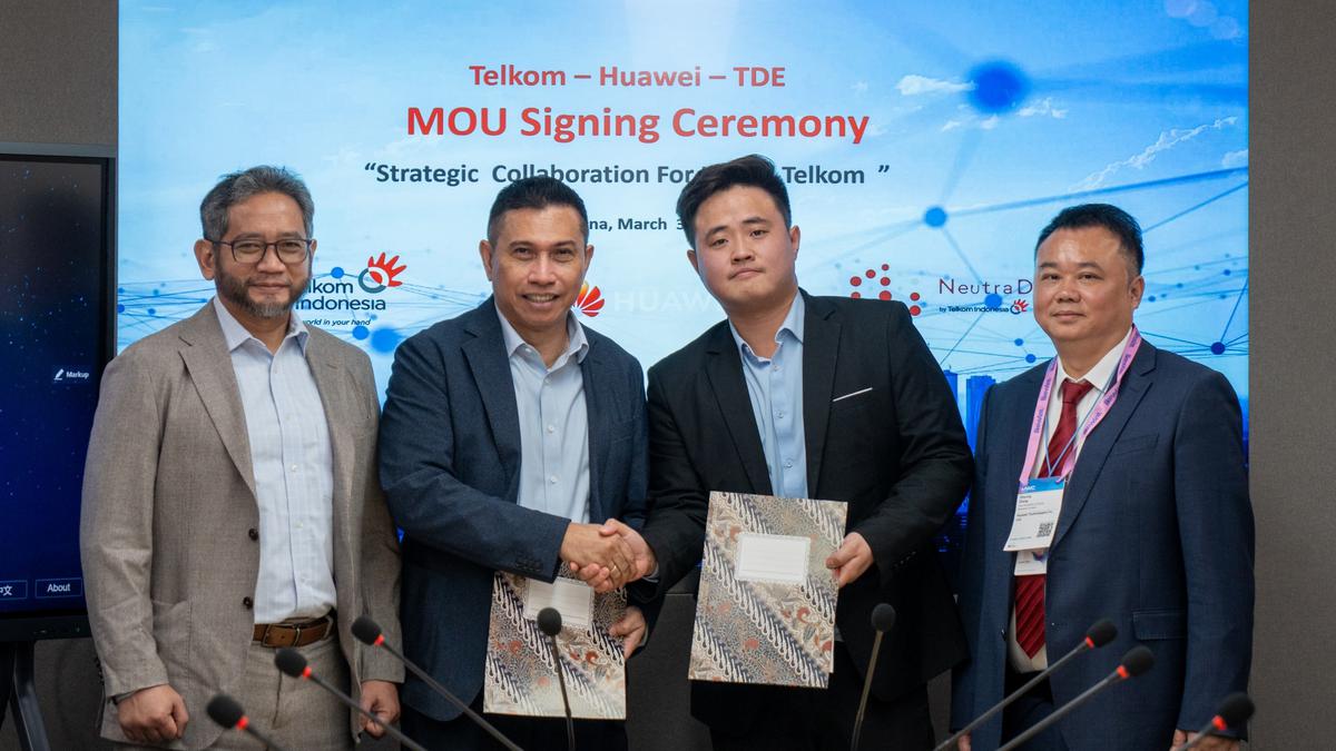 TelkomGroup dan Huawei Sepakati Kerja Sama Strategis Penguatan Infrastruktur Digital dan Data Center