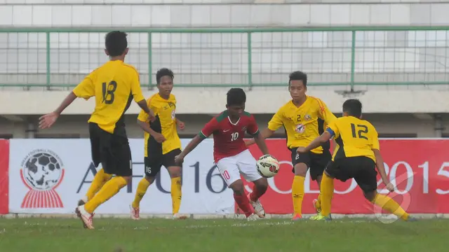 Timnas U-16 Bemain Imbang Dengan Semen Padang U-16