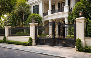 Model Pagar Klasik Sederhana yang Timeless (Foto: ChatGPT)