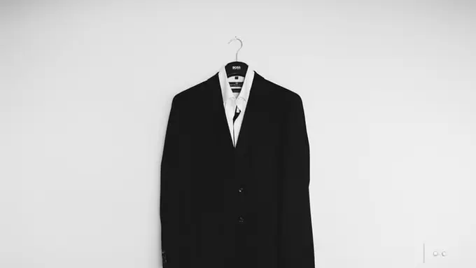 Ilustrasi setelan jas