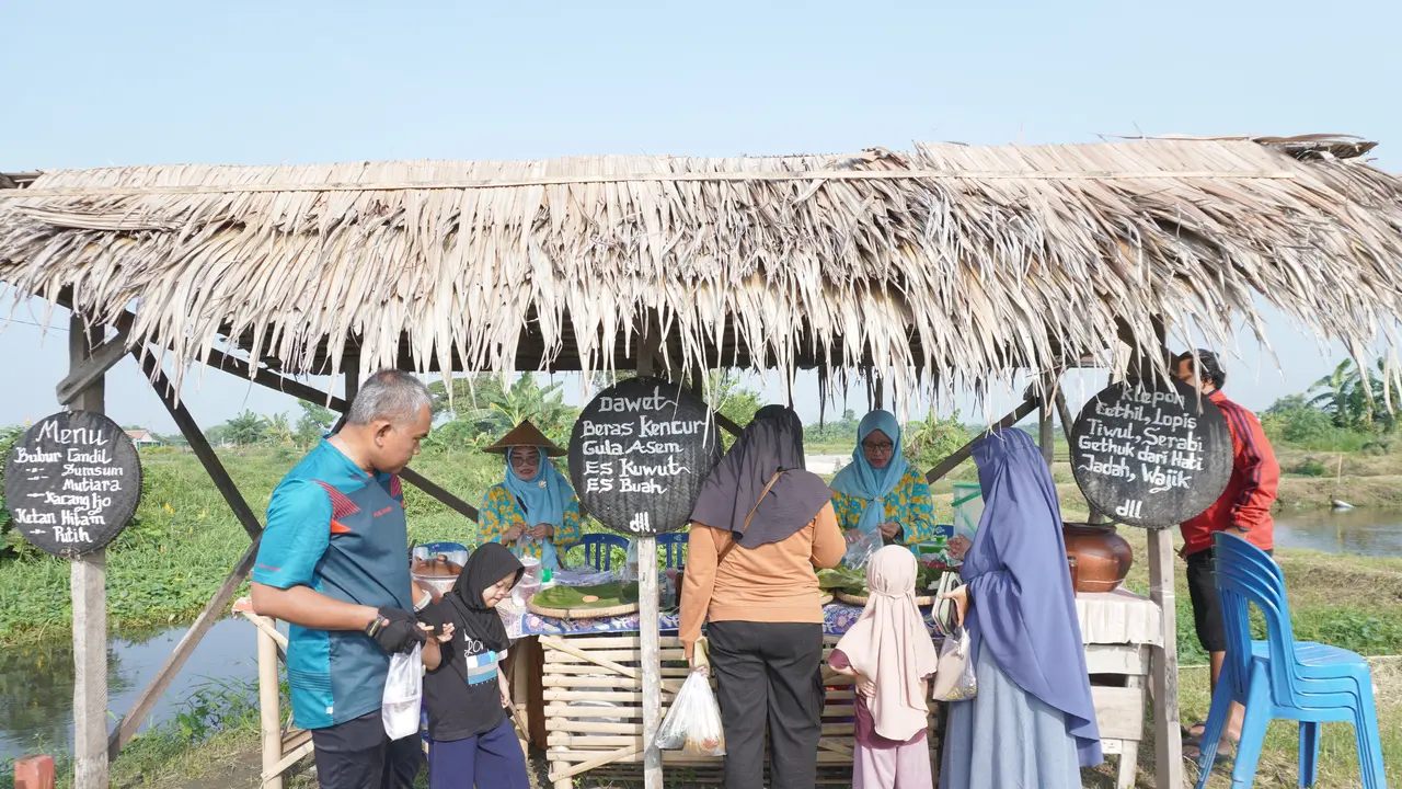 Suasana Loka Batari yang buka tiap Minggu di Dusun Padakan, Desa Janti, Klaten.
