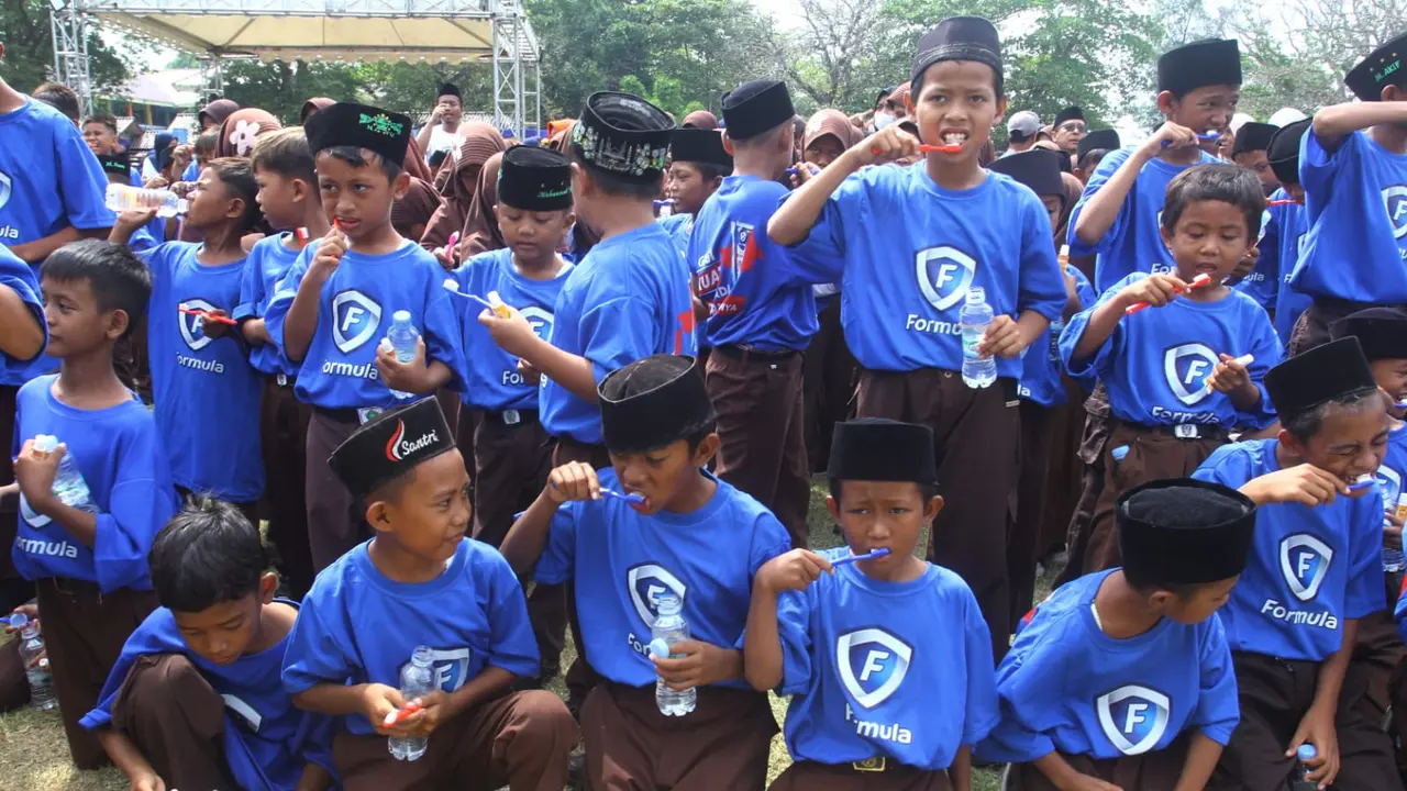 FORMULA Gelar Kampanye Kesehatan Gigi dan Mulut di Kepulauan Seribu (Foto: Istimewa)