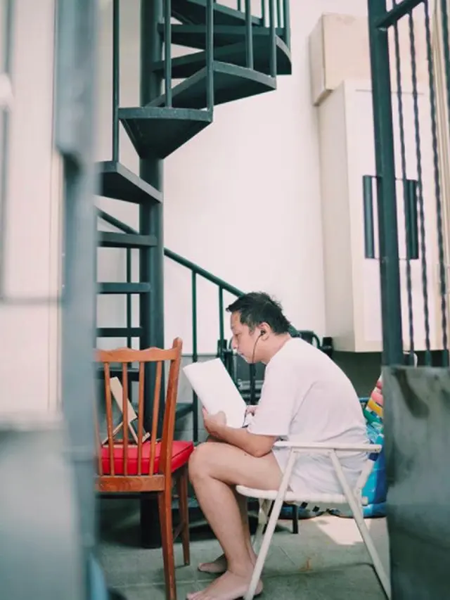 Ringgo Agus Rahman dan Keluarga Selama di Rumah
