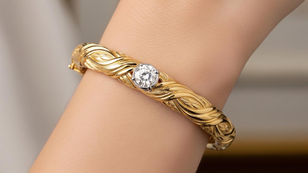 8 Model Gelang Emas yang Bikin Tangan Terlihat Lebih Slim dan Anggun