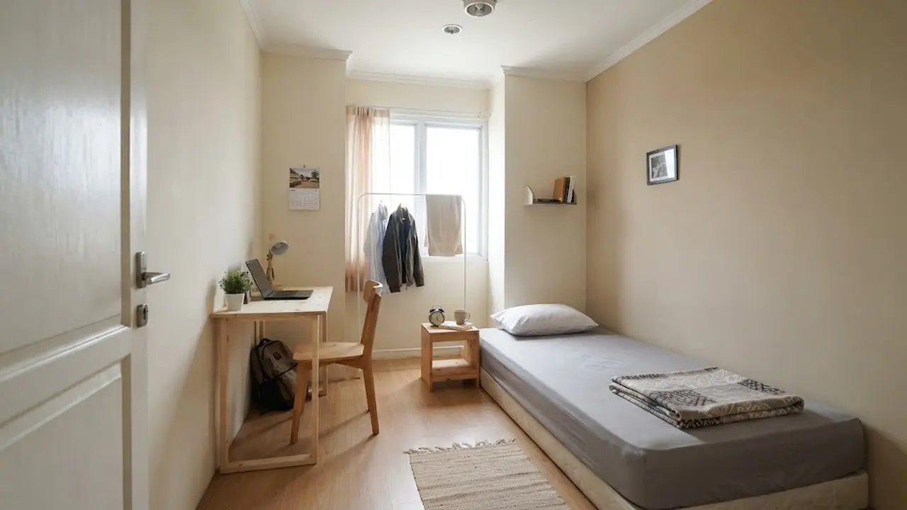 Kamar Kos yang Rapi