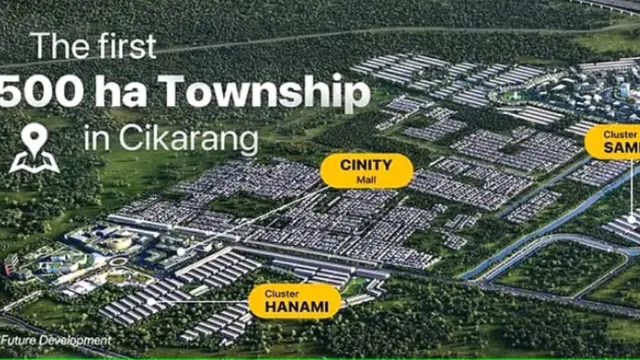 Cinity Dongkrak Pengembangan Kota Mandiri, Siap Serah Terima di Akhir 2025
