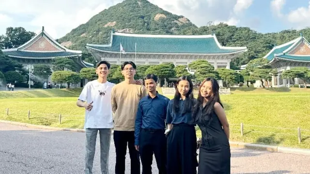 4 Mahasiswa Presiden Raih Prestasi di Ajang Startup Global di Korea