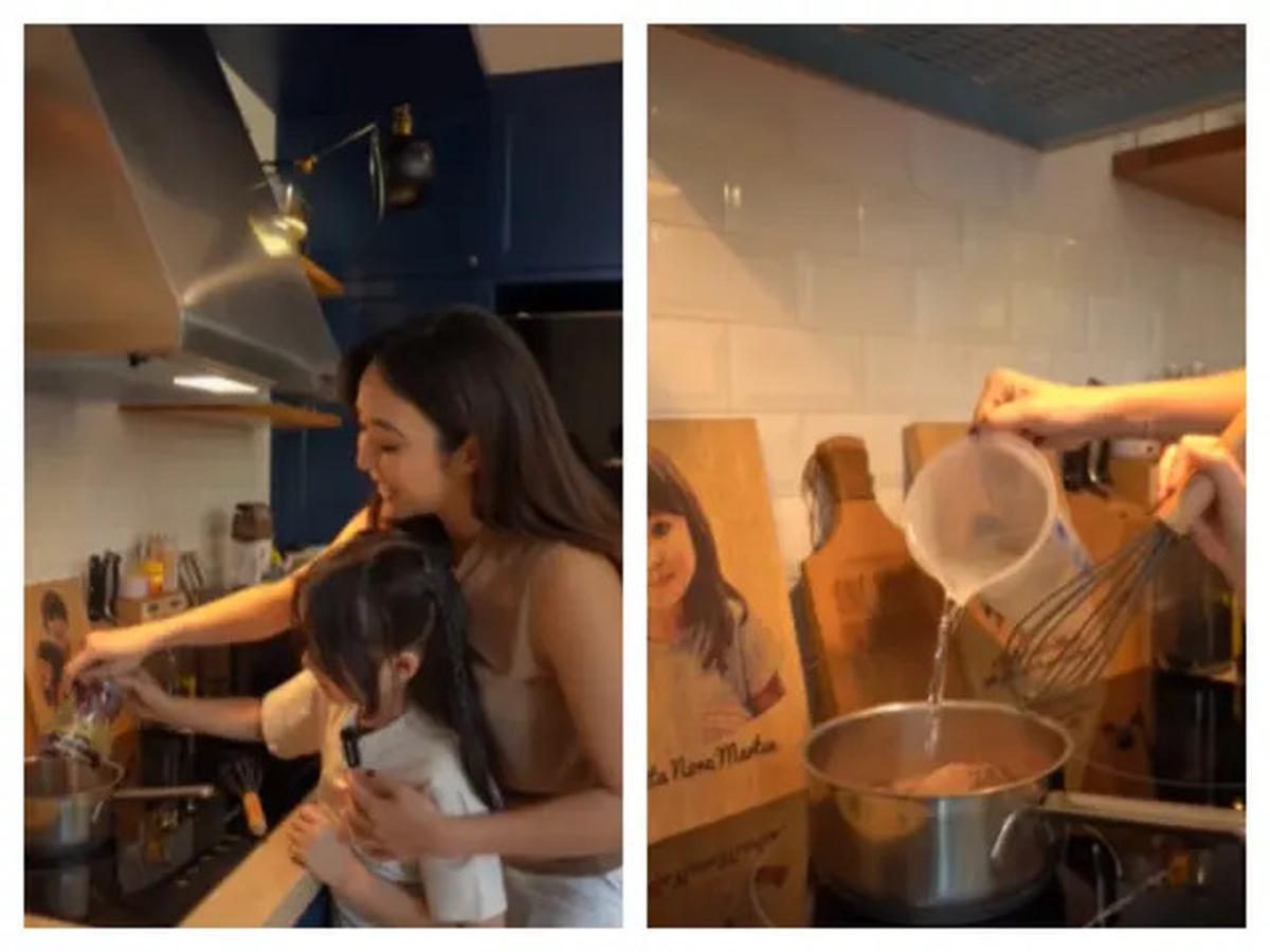 7 Potret Dapur Gisella Anastasia, Intip Bentuknya yang Bikin Betah Masak