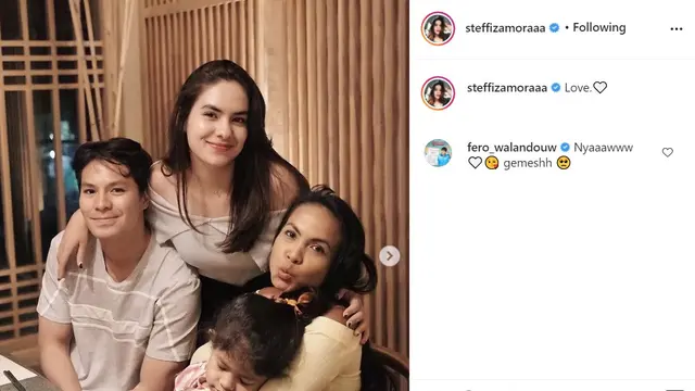 Steffi Zamora - Fero Walandouw (Foto: Instagram/@steffizamoraaa)