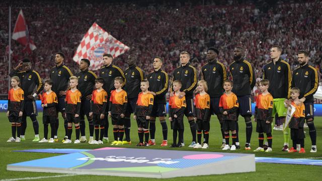 Foto: Diwarnai Dua Gol Penalti, Real Madrid Tahan Imbang Bayern Munchen pada Leg Pertama Semifinal Liga Champions 2023/2024