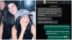 Fuji, Marissya Icha hingga Violenzia Jeanette sangat kehilangan Stevie Agnecya. Sederet sahabat ungkap jika Stevie adalah orang baik yang selalu peduli sesama. Lewat laman Instagramnya, Fuji unggah foto kenangan bareng Stevie Agnecya dan tangkapan layar chat Stevie. Terlihat di tangkapan layar chat tersebut, sikap hangat Stevie kepada Fuji bikin netizen tersentuh. (Liputan6.com/IG/@fuji_an)
