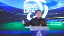 Dalam acara tersebut Bank BRI Kembali menjadi sponsor Utama Liga 1 untuk musim 2024/2025. (Bola.com/M Iqbal Ichsan)