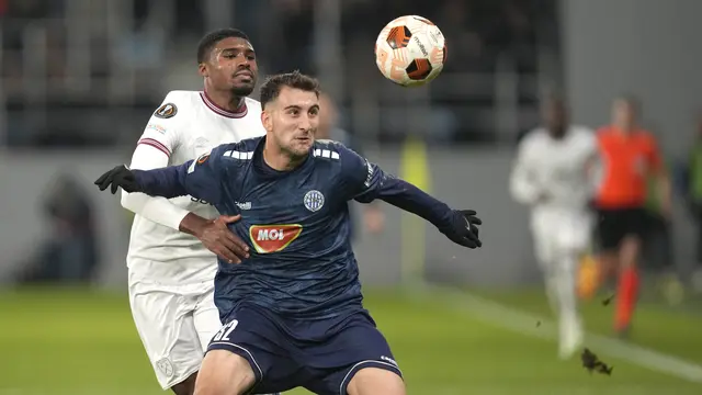 Backa Topola Vs West Ham di Liga Europa