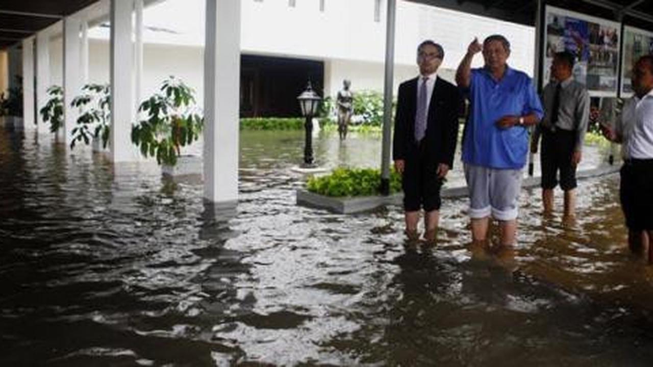Istana Presiden kebanjiran jadi sorotan media asing 