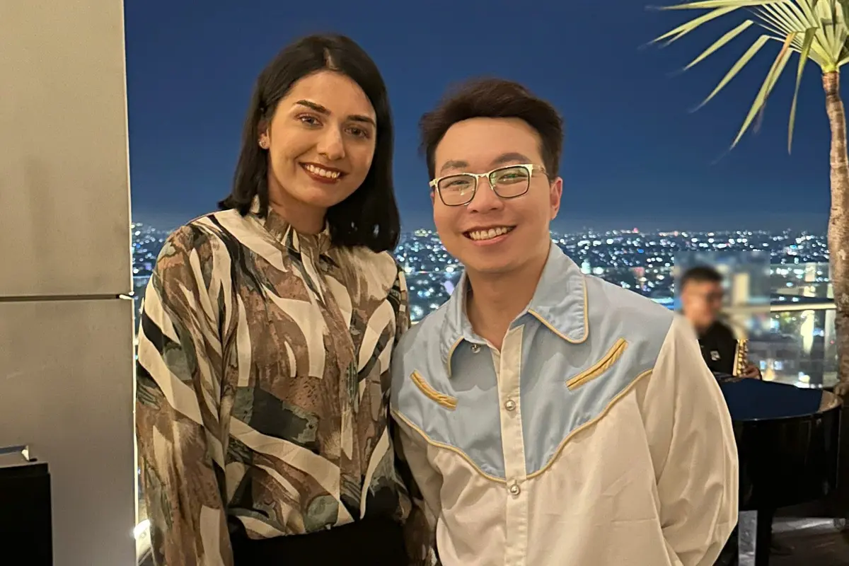 dr Sherren Dhillon bersama dr Richard Lee