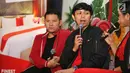 Marketing Director RedDoorz Indonesia, Sandy Maulana memberi paparan melalui Program Tenaga Kerja Impian di Jakarta, Kamis (22/8/2019). Program tersebut mengajak para milenial menikmati keindahan Indonesia dan membagikan pengalaman unik tersebut melalui media sosial. (Liputan6.com/Fery Pradolo)