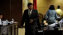 Wakil Ketua DPD Farouk Muhammad usai Sidang Paripurna DPD, Jakarta, Rabu (7/10/2015). Sidang tersebut membahas penyampaian ikhtisar hasil pemeriksaan BPK RI. (Liputan6.com/Johan Tallo)