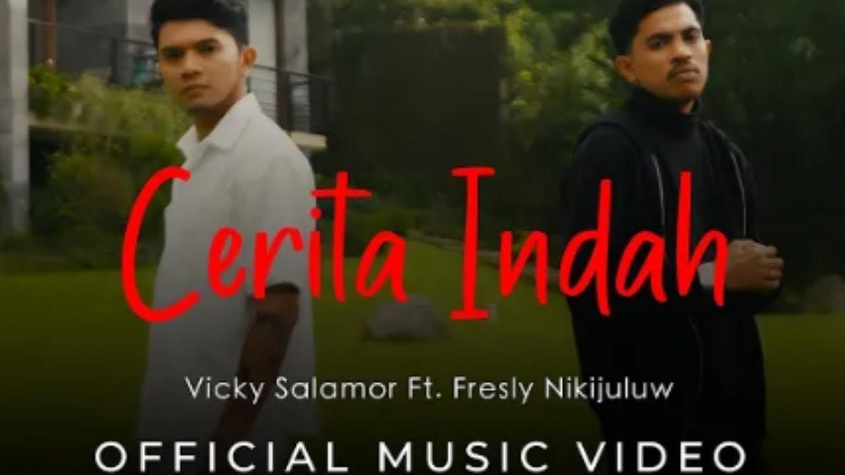Lirik Lagu Cerita Indah Vicky Salamor ft. Fresly Nikijuluw, Baru Rilis Langsung Trending di YouTube