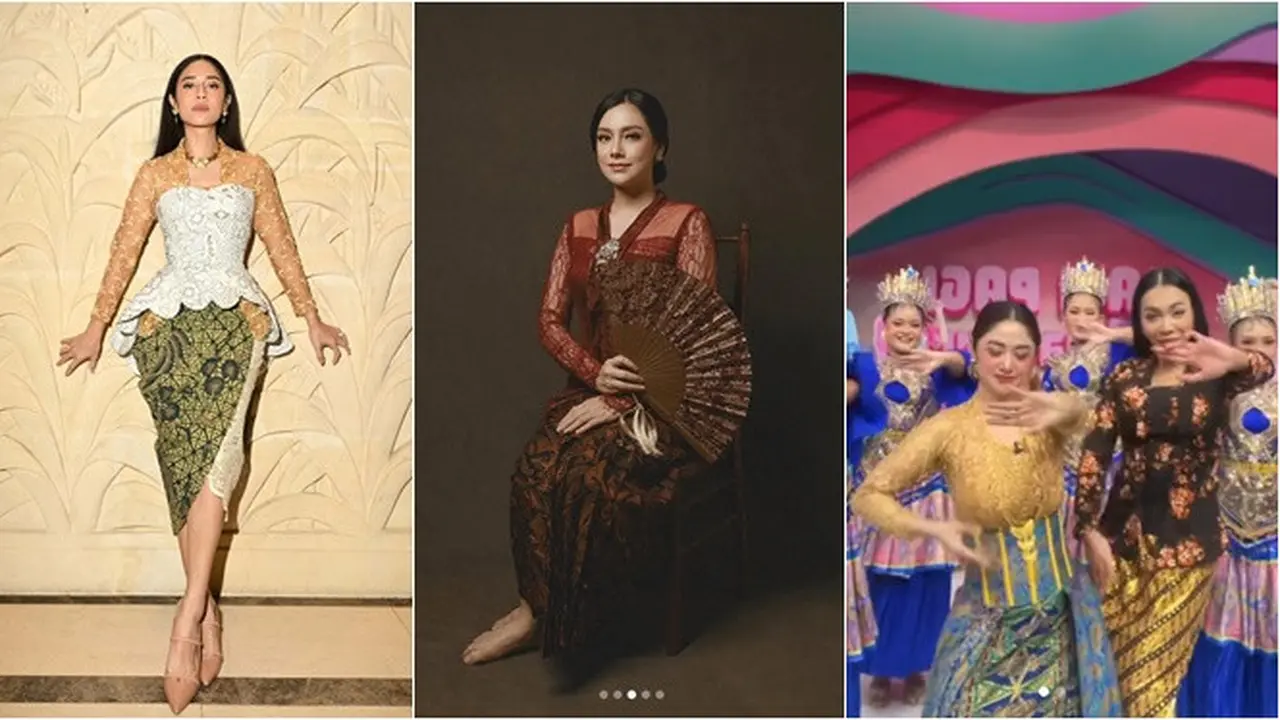 8 Artis Rayakan Hari Kartini 2025 dengan Kebaya, Dian Sastro hingga Dewi Perssik