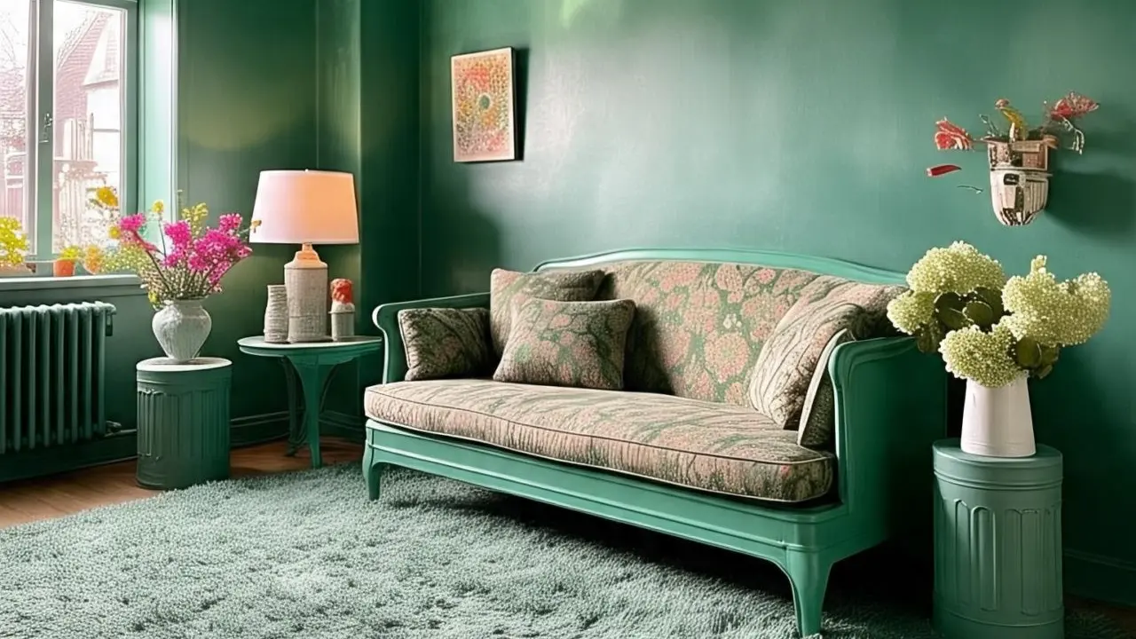 Inspirasi Cat Rumah Warna Ijo Tosca