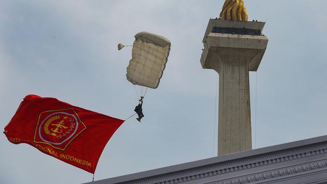 Ratusan Ribu Prajurit Ambil Bagian dalam Gladi Bersih HUT ke-80 TNI