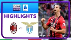 Berita video highlights kemenangan AC Milan atas Lazio 2-0 pada pekan ketiga Liga Italia (Serie A) 2021/2022, di mana striker Zlatan Ibrahimovic mencetak satu gol, Minggu (12/9/2021) malam hari WIB.