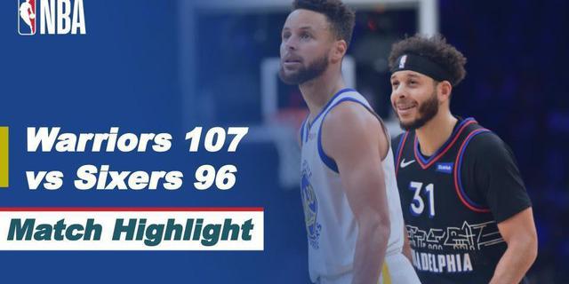 VIDEO: Golden State Warriors Kalahkan Philadelphia 76ers 107-96 di NBA, Stephen Curry Cetak 49 Poin