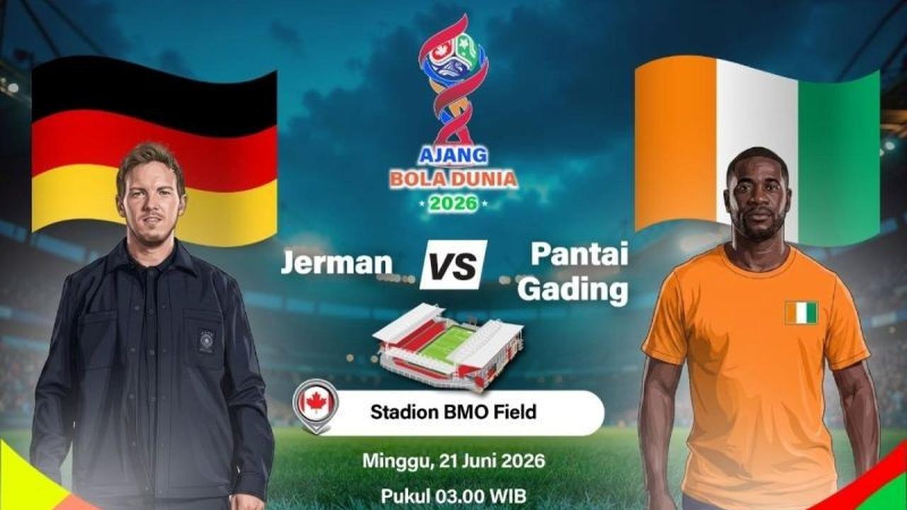 Susunan Pemain Jerman vs Pantai Gading: Duel Sengit di Piala Dunia 2026