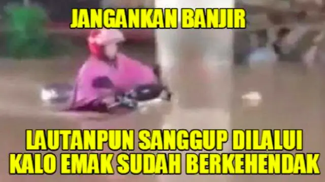 9 Momen Santai Emak-Emak Saat di Jalan, Lucu tapi Bikin Geregetan