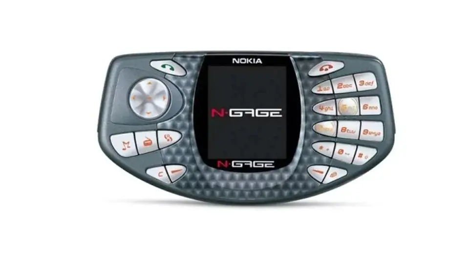 Nokia N-Gage, memadukan fungsi ponsel dan konsol gim (Sumber: Telegraph)