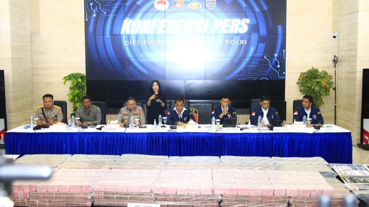 Bareskrim Polri Ungkap Jaringan Judi Online, Sita Aset Ratusan Miliar Rupiah